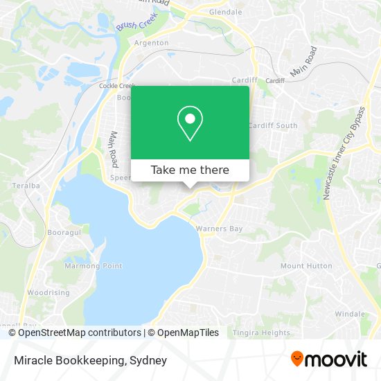 Miracle Bookkeeping map