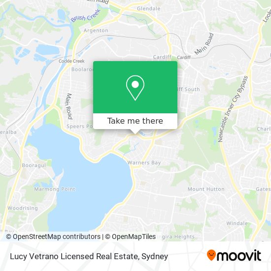 Mapa Lucy Vetrano Licensed Real Estate
