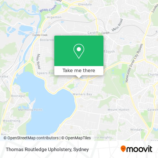 Thomas Routledge Upholstery map