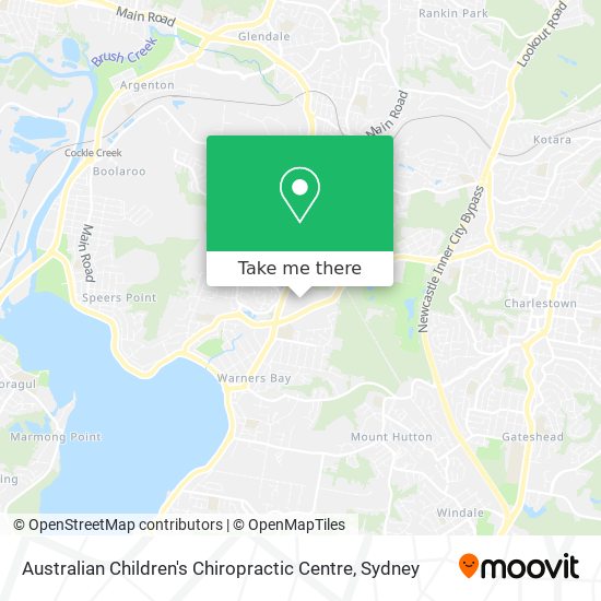 Australian Children's Chiropractic Centre map