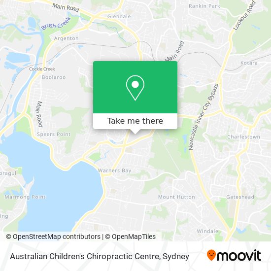 Mapa Australian Children's Chiropractic Centre