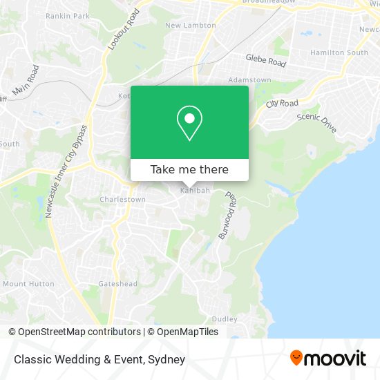 Classic Wedding & Event map