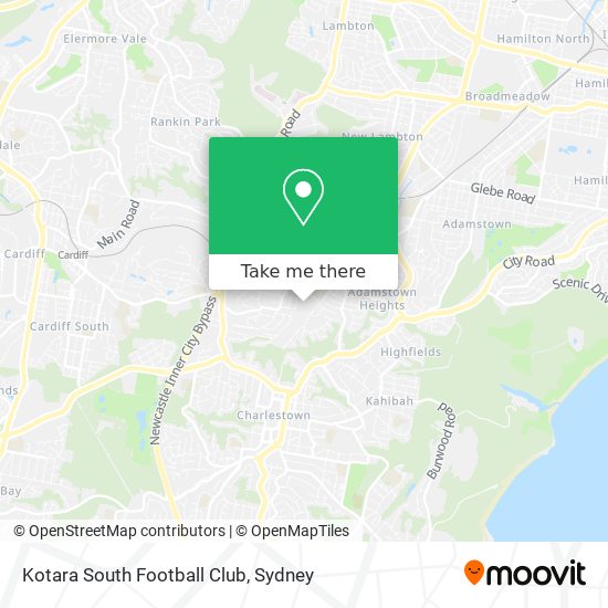 Mapa Kotara South Football Club