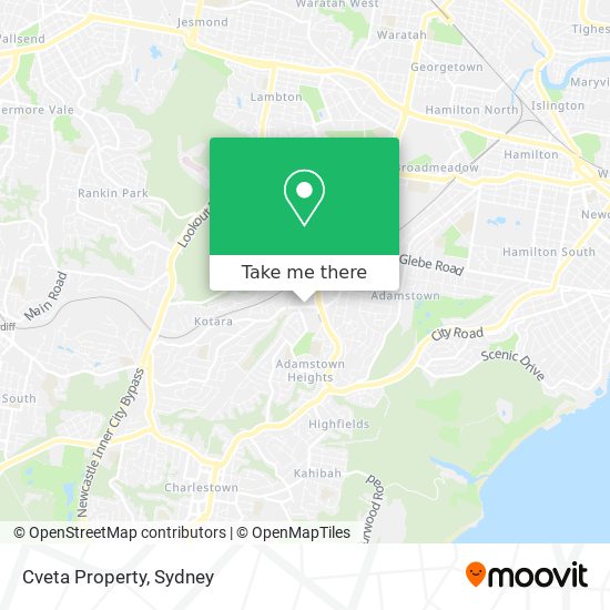 Cveta Property map