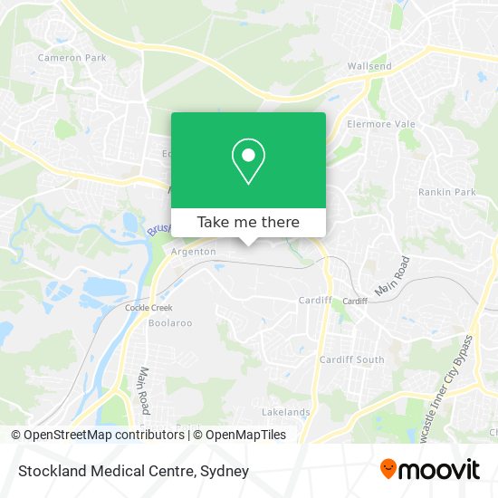 Mapa Stockland Medical Centre