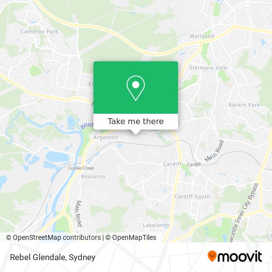 Rebel Glendale map
