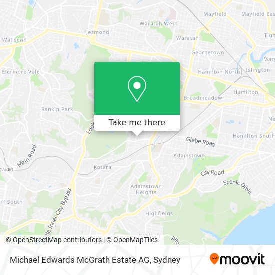 Michael Edwards McGrath Estate AG map