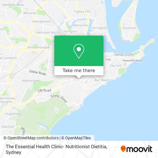 The Essential Health Clinic- Nutritionist Dietitia map