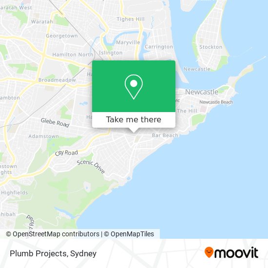 Plumb Projects map