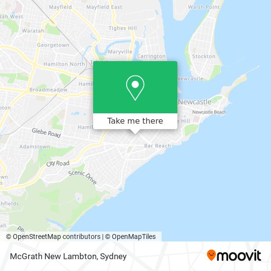 McGrath New Lambton map