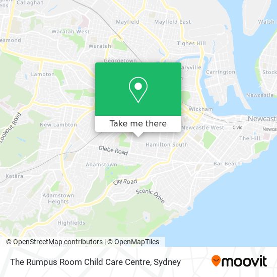 The Rumpus Room Child Care Centre map