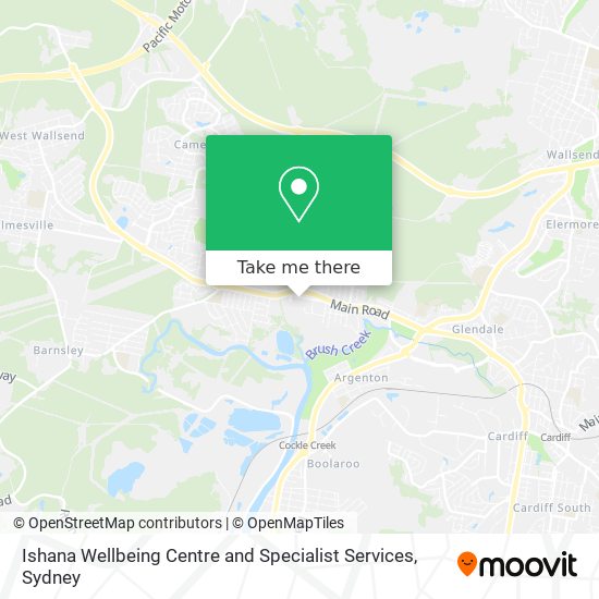 Mapa Ishana Wellbeing Centre and Specialist Services