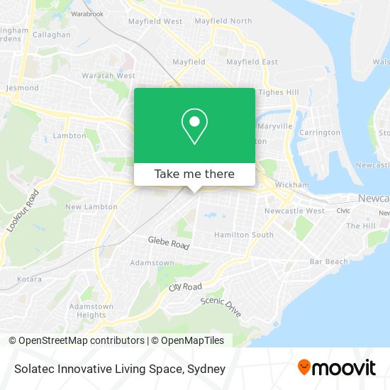 Solatec Innovative Living Space map