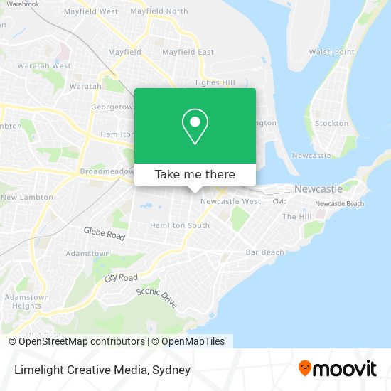 Limelight Creative Media map