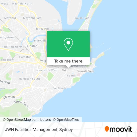 JWN Facilities Management map
