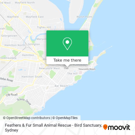 Feathers & Fur Small Animal Rescue - Bird Sanctuary map