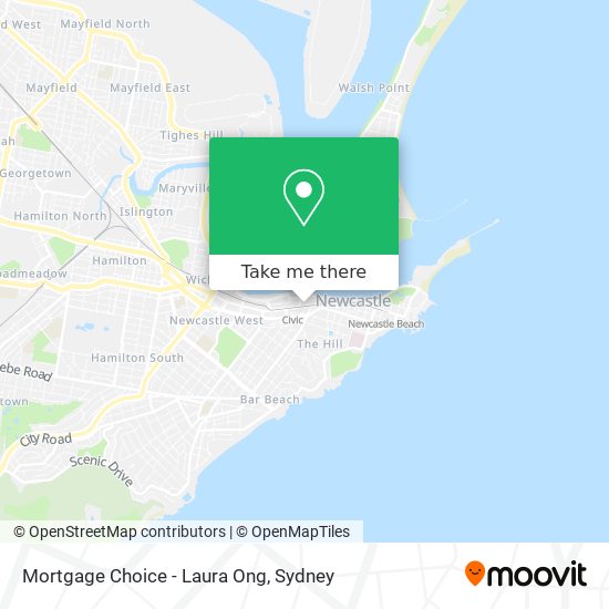 Mortgage Choice - Laura Ong map