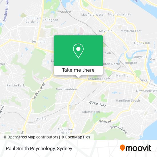 Paul Smith Psychology map