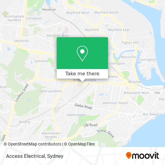 Access Electrical map