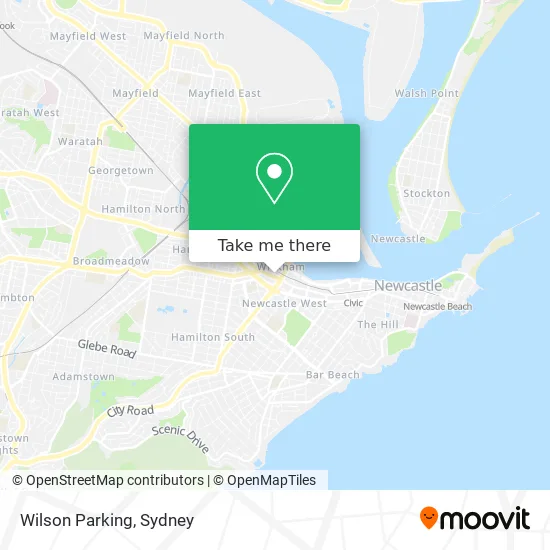 Wilson Parking map