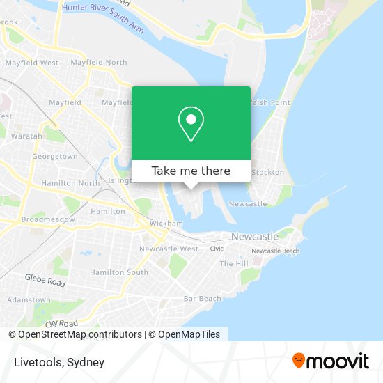 Livetools map