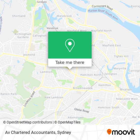 Av Chartered Accountants map