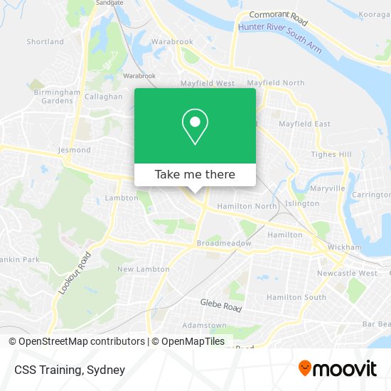 CSS Training map