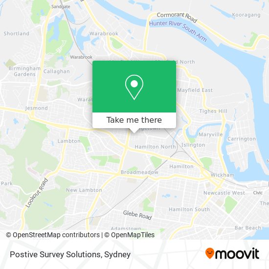 Postive Survey Solutions map