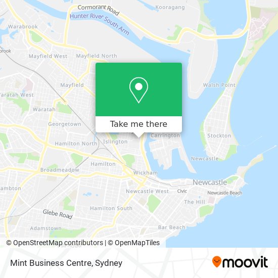 Mint Business Centre map