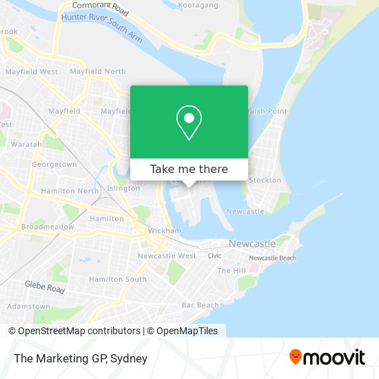 The Marketing GP map