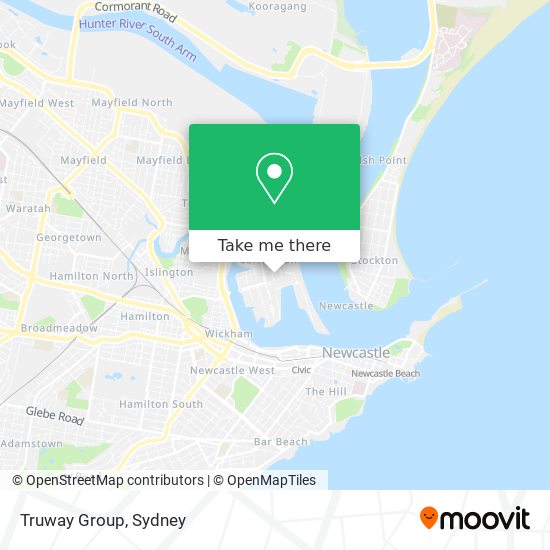 Truway Group map