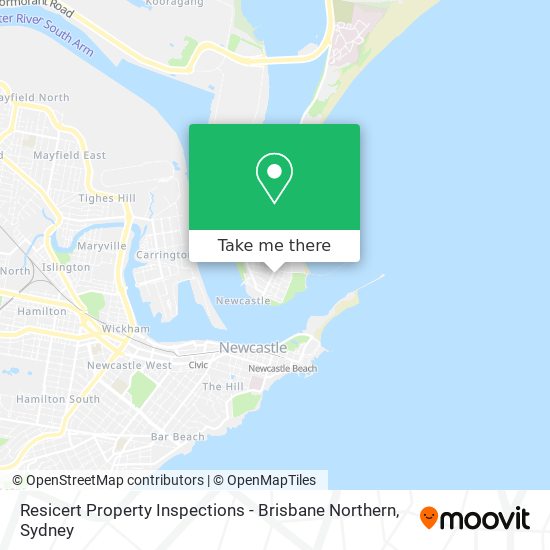 Resicert Property Inspections - Brisbane Northern map