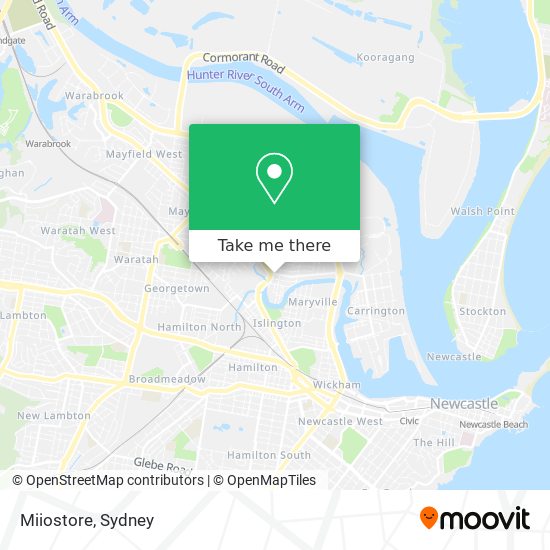 Miiostore map