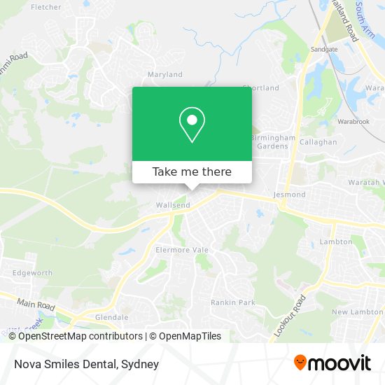 Nova Smiles Dental map