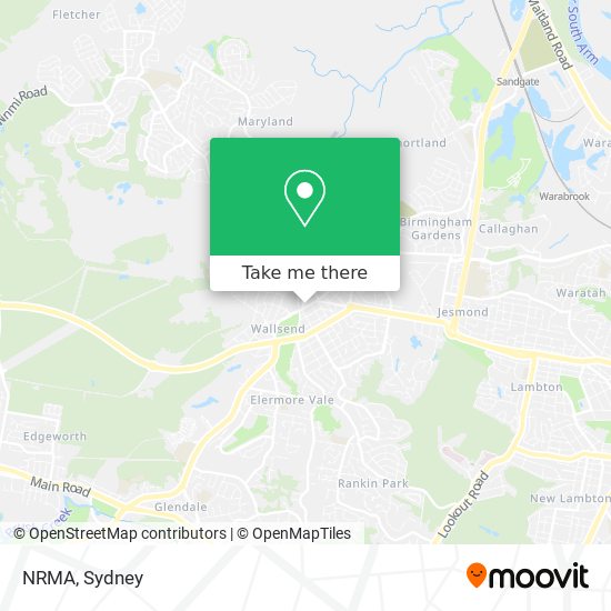 NRMA map