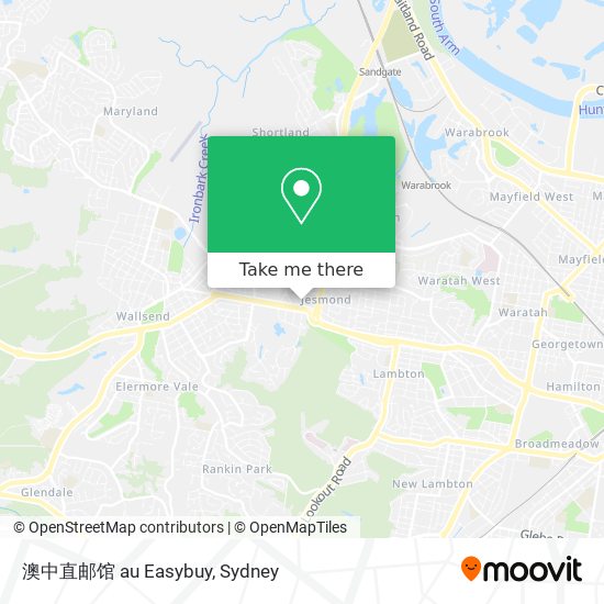 澳中直邮馆 au Easybuy map