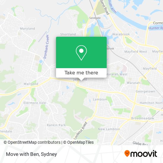 Move with Ben map