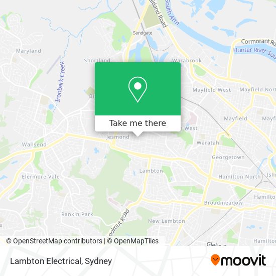 Lambton Electrical map