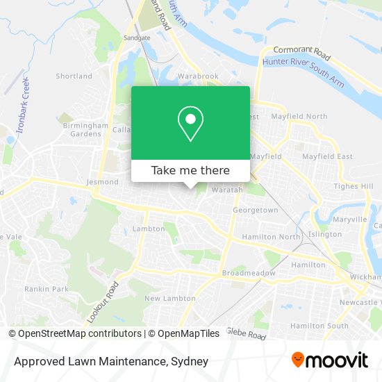 Approved Lawn Maintenance map