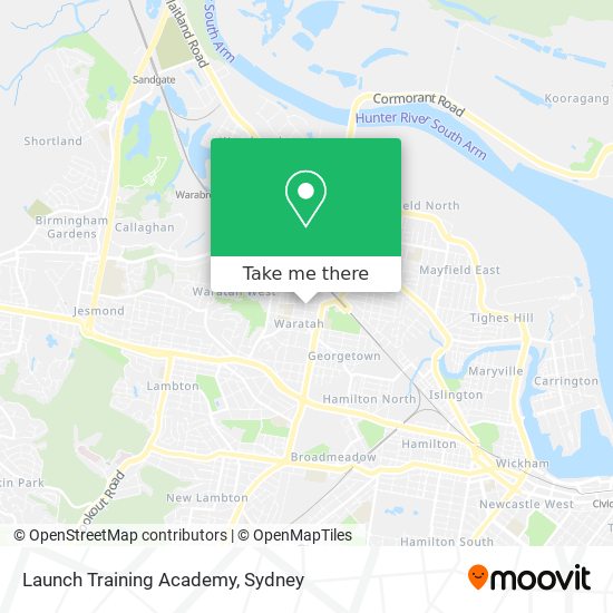 Mapa Launch Training Academy