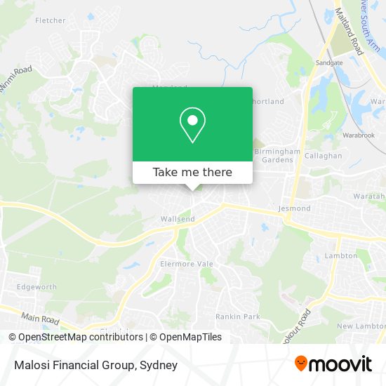 Mapa Malosi Financial Group