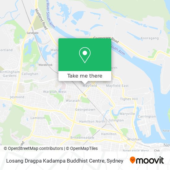Losang Dragpa Kadampa Buddhist Centre map