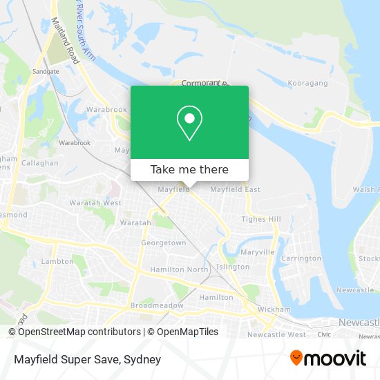 Mayfield Super Save map