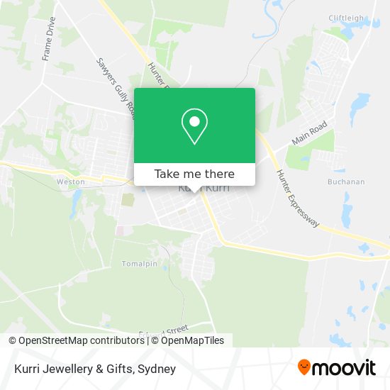 Kurri Jewellery & Gifts map