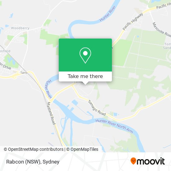 Mapa Rabcon (NSW)