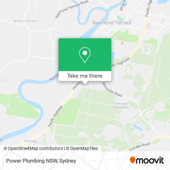 Power Plumbing NSW map