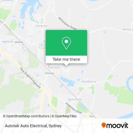 Autotek Auto Electrical map