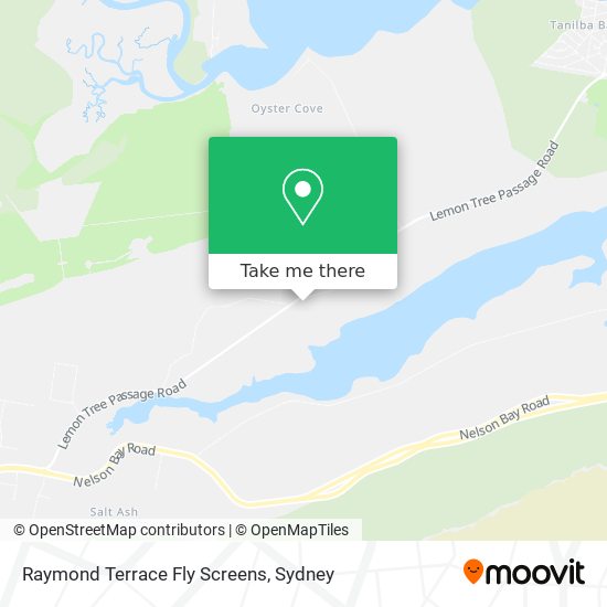 Raymond Terrace Fly Screens map