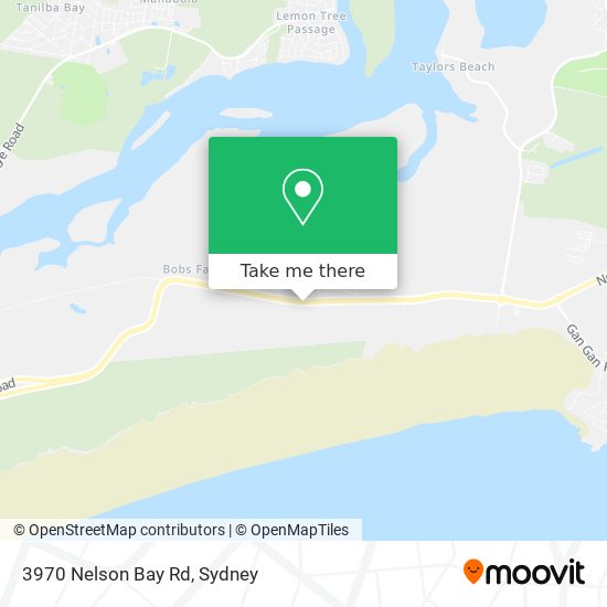 3970 Nelson Bay Rd map