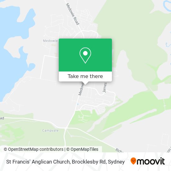 St Francis' Anglican Church, Brocklesby Rd map